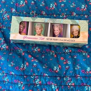 Golden Girls Shot Glasses  never used
